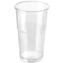 Vasos de Plástico PET 650ml Ø 9,5cm Transparentes