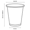 Vasos Biodegradables PLA Mini/Litrona 1.000ml Impresos