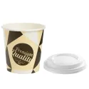 Vasos de Cartón DIseño 120ml con Tapas Drink