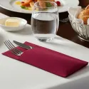 Servilletas Canguro Papel Punta-Punta 40x40cm Burdeos
