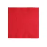 Servilletas Papel Cocktail 20 x 20 cm Rojas 2 Capas