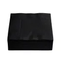Servilletas Papel Cocktail 20 x 20 cm Negras 2 Capas