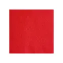 Servilletas Papel Cocktail Punta Punta 20 x 20 cm Rojas
