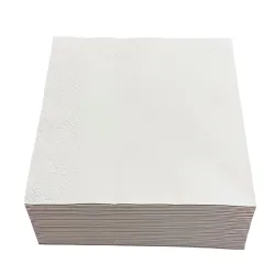 Servilletas Papel 30 x 30 cm Blancas 2 Capas