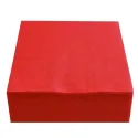 Servilletas Papel Punta-Punta 33 x 33 cm Rojas 2 Capas