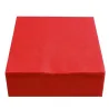 Servilletas Papel Punta-Punta 33 x 33 cm Rojas 2 Capas