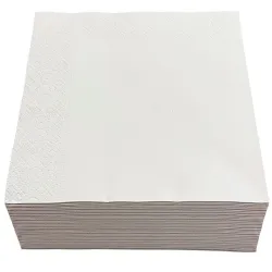 Servilletas Papel Tissue 40 x 40 cm Blancas 2 Capas