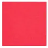 Servilletas Papel Punta-Punta 40 x 40 cm Rojas 2 Capas
