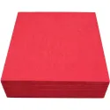 Servilletas Papel Punta-Punta 40 x 40 cm Rojas 2 Capas