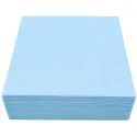 Servilletas Papel Punta-Punta 40 x 40 cm Azul Baby 2 Capas