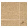 Servilletas Papel Eco Punta-Punta 40x40cm Natur