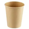 Vasos de Cartón Kraft 8Oz/240ml Ø8cm