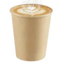 Vasos de Cartón Kraft 8Oz/240ml Ø8cm