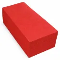Servilletas Papel Punta-Punta 40 x 40 cm Plegadas 1/8 Rojas