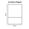 Servilletas Papel Miniservis 17x17cm (6.000 Uds)