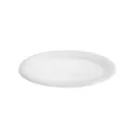 Platos de Plástico Ovalado PS Blancos 300 x 230 mm (Caja 360 Uds)