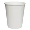 Vasos de Cartón Blanco 240ml Ø8cm