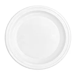 Platos de Plástico PS Llano 20,5cm