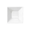 Cuencos de Plástico PS Cuadrados Blancos 12x12cm