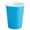 Vasos de Cartón Azules 260ml Ø7,7cm