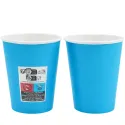Vasos de Cartón Azules 260ml Ø7,7cm