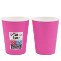Vasos de Cartón Rosas 260ml Ø7,7cm