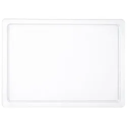 Bandeja de Plástico PS Lux Transparente Reutilizable 37x27cm