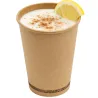 Vasos Biodegradables de Cartón Kraft 12Oz/360ml Ø9cm