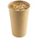 Vasos de Cartón Kraft 16Oz/480ml Ø9cm