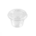 Salseras de Plástico con Tapa Transparente 30cc