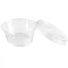 Salseras de Plástico con Tapa 60cc Transparentes
