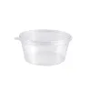 Salsera con tapa bisagra 30cc Transparentes