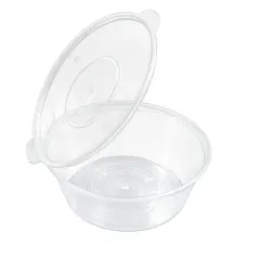 Salsera con Tapa Bisagra 60cc Reutilizable