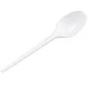 Cucharas de Plástico PS Blancas 16,5cm