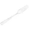 Tenedores Lux de Plástico Transparentes 18,5cm