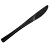 Cuchillos Lux de Plástico Negros 20cm