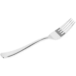 Tenedores de Plástico Metalizados Premium 18,5cm