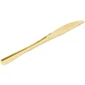Cuchillos de Plástico Metalizados Dorados 20cm