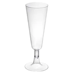 Copas de Cava de Plástico PS 150ml Transparente