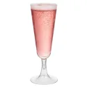Copas de Cava de Plástico PS 150ml Transparente