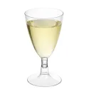 Copas de Plástico PS Agua/Vino 170ml Transparente
