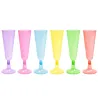 Copas de Cava de Plástico PS Colores Surtidos 150ml