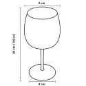 Copas Balón Gin Tonic Reutilizables de Plástico Duro Tritán 700ml (8 Uds)