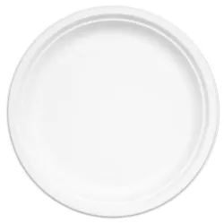 Platos Biodegradables Caña de Azúcar 26cm