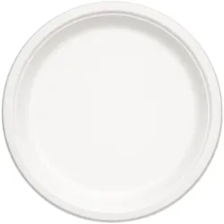 Platos Biodegradables Caña de Azúcar 30cm