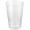 Vasos de Plástico PP Cerveza 500ml Transparentes
