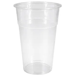 Vasos de Plástico PP 330ml Alto Transparentes