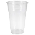 Vasos de Plástico PP 330ml Alto Transparentes