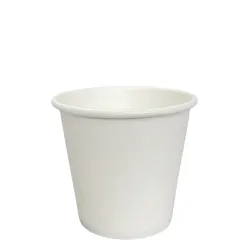 Vasos de Cartón Blanco Café Mini/Degustación 75ml Ø5,1cm