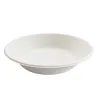 Platos Biodegradables Caña de Azúcar Hondos 19cm